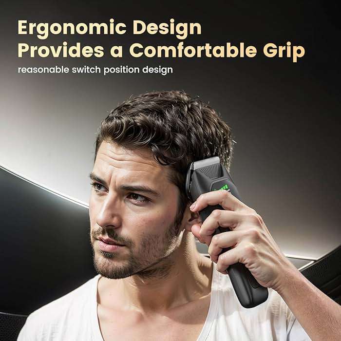 ENSSU Hair Clippers for Men, Cordless Hair Clipper Kit with Adjustable 4 Length Setting, Professional Barber Clippers and Trimmer Set, Rechargeable Barber Clippers for Hair Cutting & Grooming - Image 8