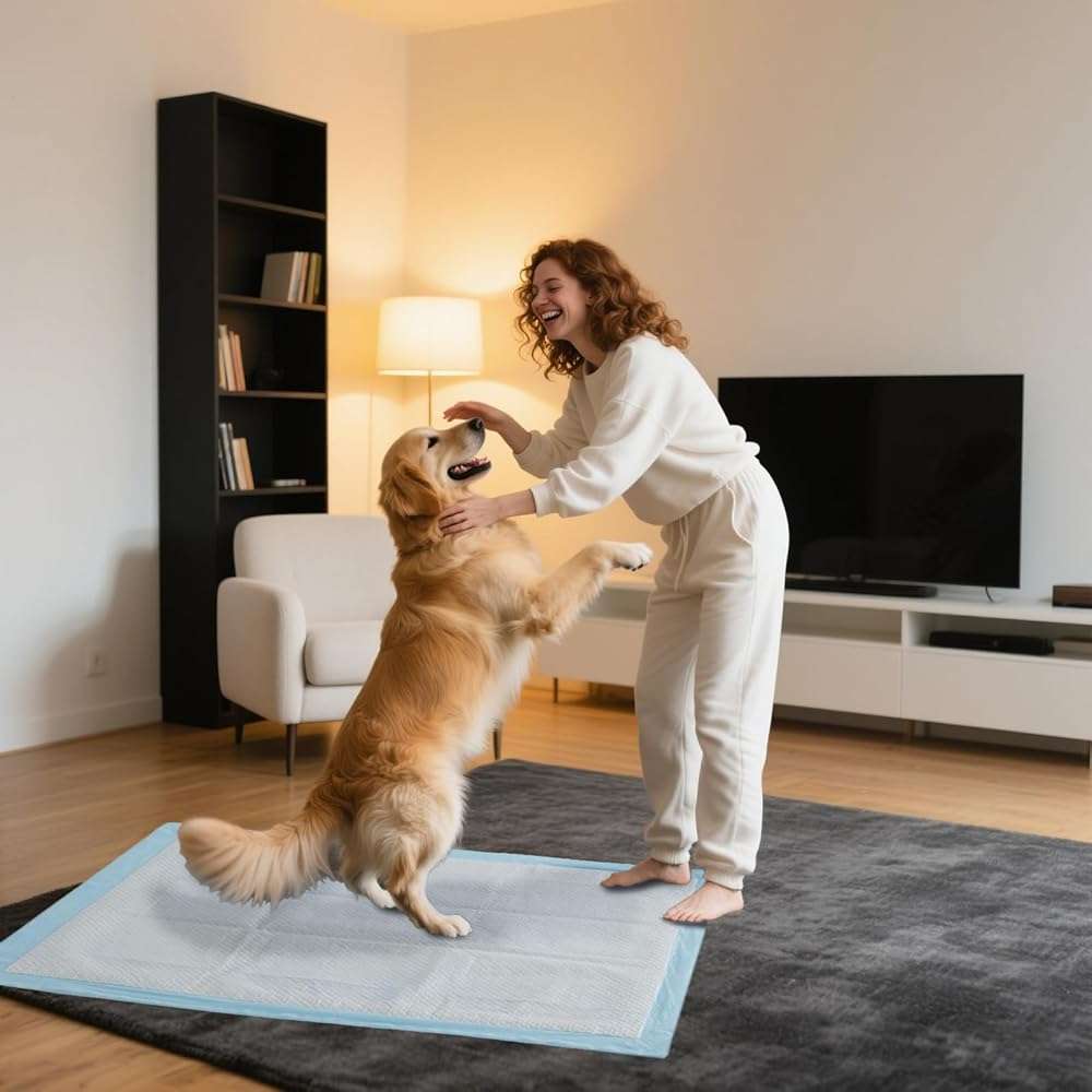 Clean Spaces Extra Large Puppy Pads 28"x34",Super Absorbent Disposable Pee Pads for Dogs / Wee Wee Pads / Potty Training Pads, Incontinence Bed Underpads for Adults, 50 Count - Image 5