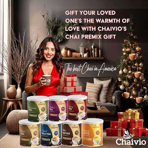 Chaivio Masala Chai Tea Latte, Unsweetened Instant Powder, Authentic Chai-with Natural Ingredients, No Preservatives, Tea Powder, Quick and Healthy Chai(1 lb) - Image 8