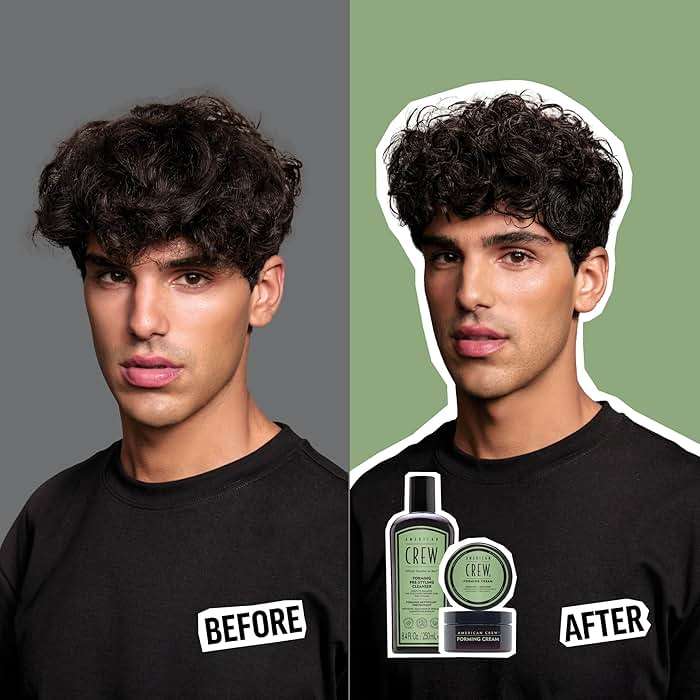 American Crew Men's Pre-Styler Forming Shampoo for Textured & Curly Hair, Anti-Frizz & Curl Defining, Hydrating with Jojoba Oil, Vegan, 8.5 fl oz - Image 4