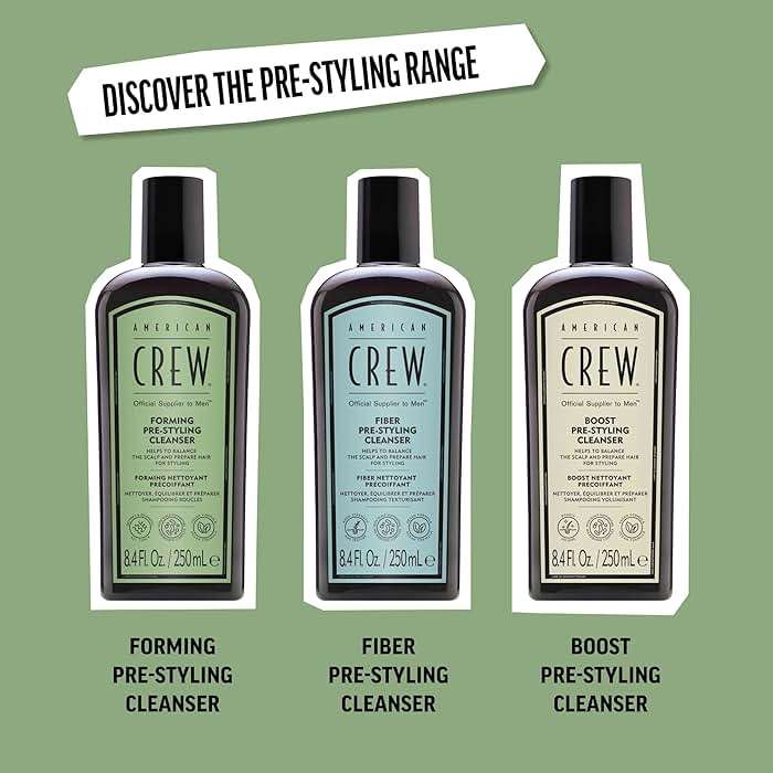 American Crew Men's Pre-Styler Forming Shampoo for Textured & Curly Hair, Anti-Frizz & Curl Defining, Hydrating with Jojoba Oil, Vegan, 8.5 fl oz - Image 8