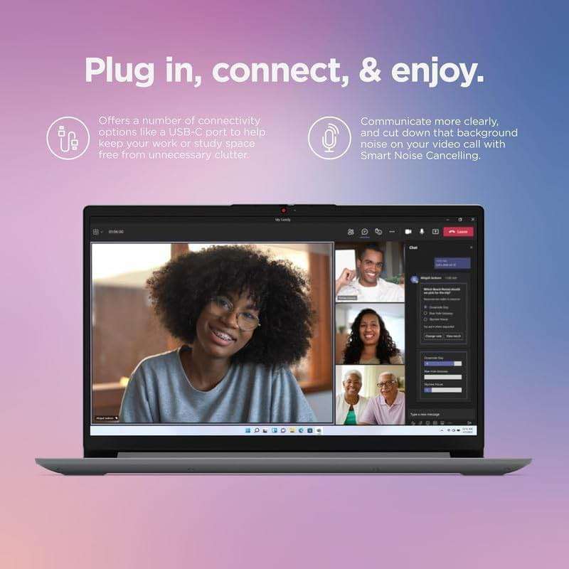 Lenovo IdeaPad Laptop 2025 15.6" FHD IPS Touchscreen for Business, 16GB RAM, 1TB Storage (500GB SSD + 500GB Ext.), 6-Core Intel i3, Wi-Fi 6, Long Battery, MarxsolAccessory, Win 11 Pro with MS Office - Image 6