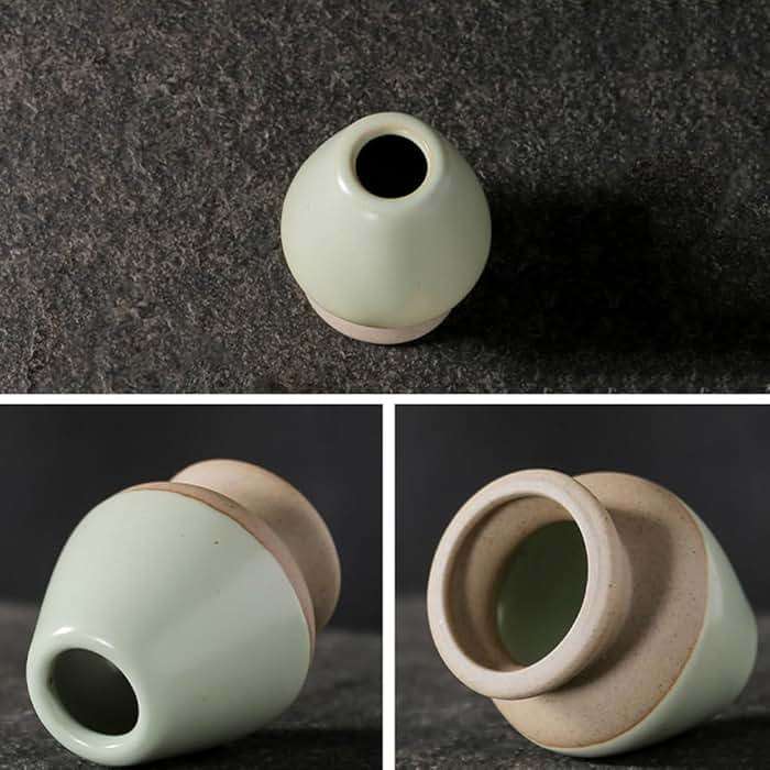 Matcha Tea Whisk Holder, 1Pc Chasen Stand, Ceramic Holder Chasen Stand fit for Traditional Japanese Tea Matcha Set Accessories (Black) - Image 8