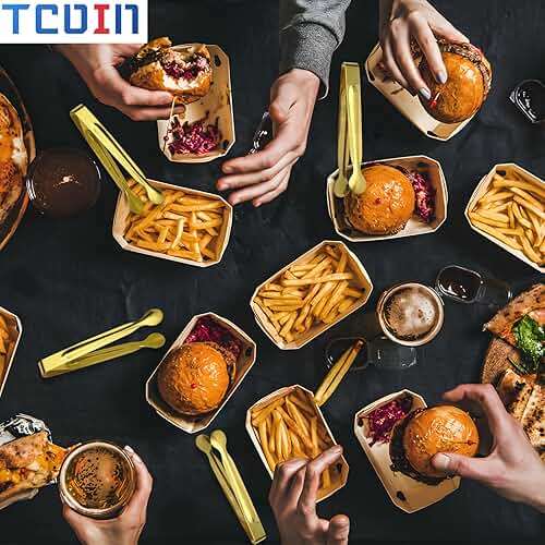 Tcoin Mini Serving Tongs Set, 12 Gold Stainless Steel Tongs, 6.3 in for Sugar Cubes, Ice, Candy, Charcuterie, Coffee Bar - Image 5