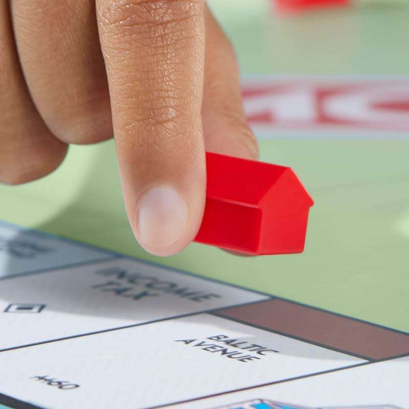 Monopoly Board Game | Classic Game with Storage Tray and Larger Tokens | Ages 8+ | 2 to 6 Players | Family Games for Kids and Adults | Kids Gifts - Image 8
