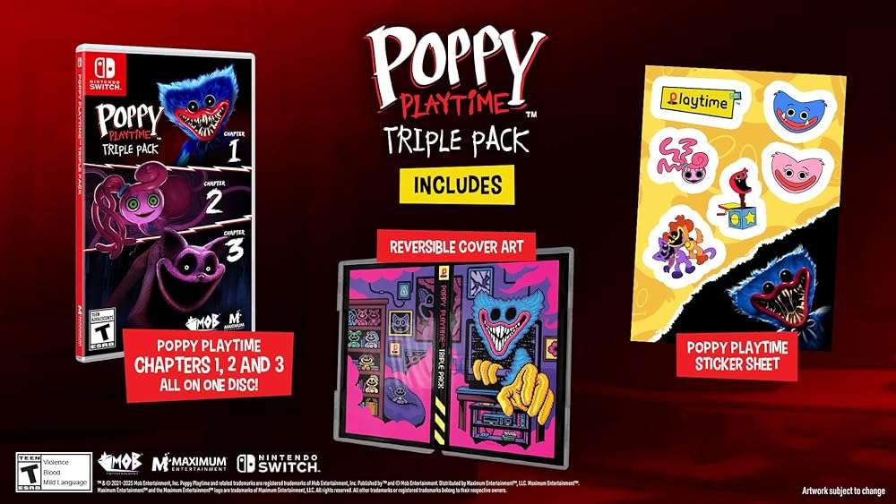 Poppy Playtime Triple Pack Nintendo Switch - Image 2