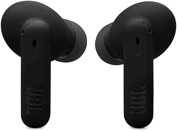 JBL Vibe Beam 2 - True Wireless Noise Cancelling Earbuds with JBL Pure Bass Sound & Smart Ambient technology, 4mics for crisp, clear calls, up to 40Hrs of Playback, IP54 Dust & Water resistant (Black) - Image 8