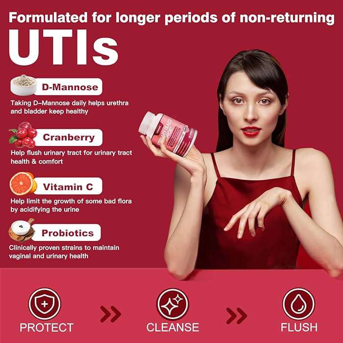 ZEBORA Urinary Tract Health for Women - Vaginal Probiotics for Women Digestive Health and pH Balance - D Mannose Supplements with Cranberry to Cleanse Urinary Tract & Bladder - 90 Capsules - Image 4