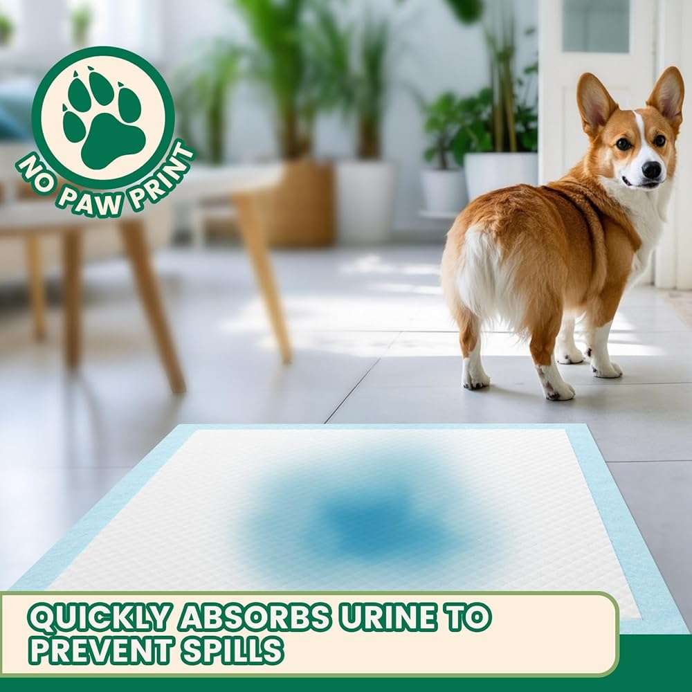 IMMCUTE 7 Layer Dog Pads 30x28 Inch, 30 Count - Super Absorbent Dog Pee Pads Extra Large, Tear-Resistant Thick Disposable Training Pads for Dogs & Cats - Image 6