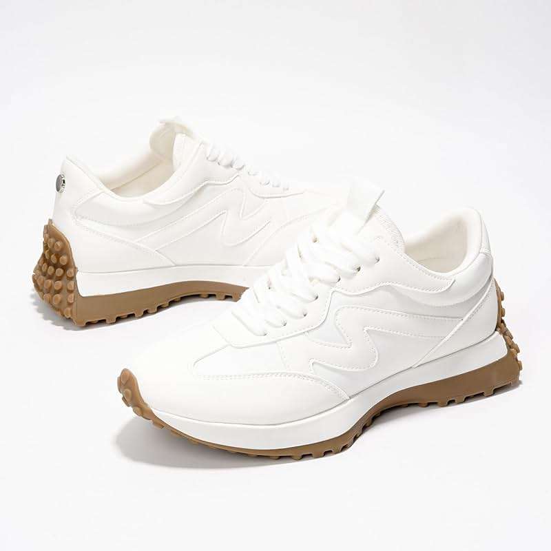 Project Cloud Trendy Fashion Sneakers for Women 2026 - Memory Foam and Non-Slip Comfortable Casual Ladies Shoes for Womens Fashion Sneakers - Lightweight Lace-up Shoes (Lecco) - Image 6