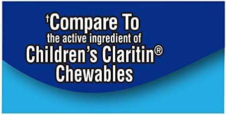 Ohm Children's Allergy Medicine, Loratadine 5mg, Chewable Tablets (30 Count) Grape Flavor, Non-Drowsy Antihistamine, 24-Hour Allergy Relief for Runny Nose, Watery Eyes, Itchy Throat & Nose - Image 5