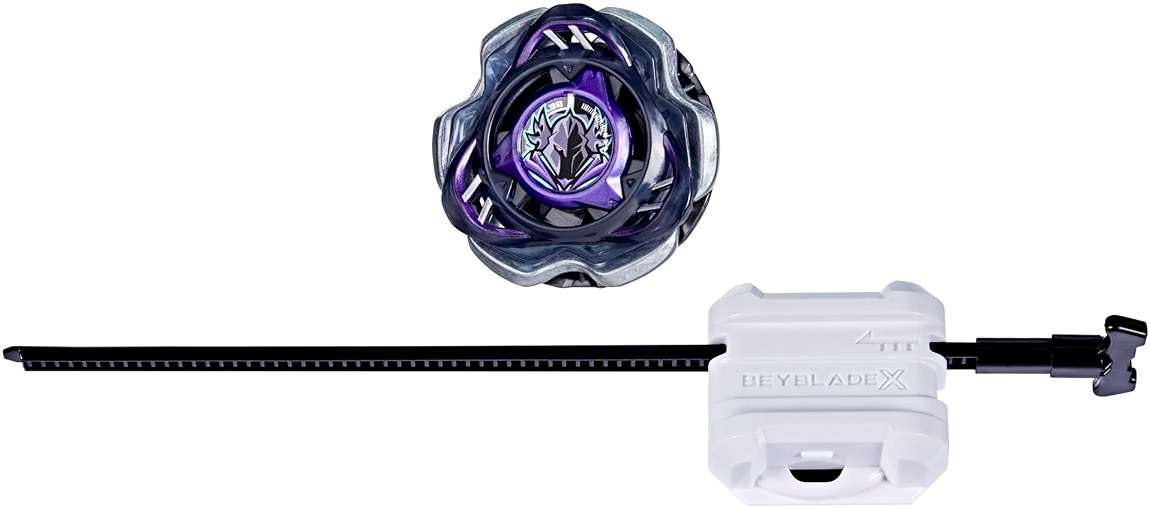 Bey Blade X Dark Perseus B 6-80W CX Starter Pack Set, Defense Type Top and Launcher; Authentic Takara Tomy Battle Tops Games, Toys for Boys and Girls 8+ - Image 3