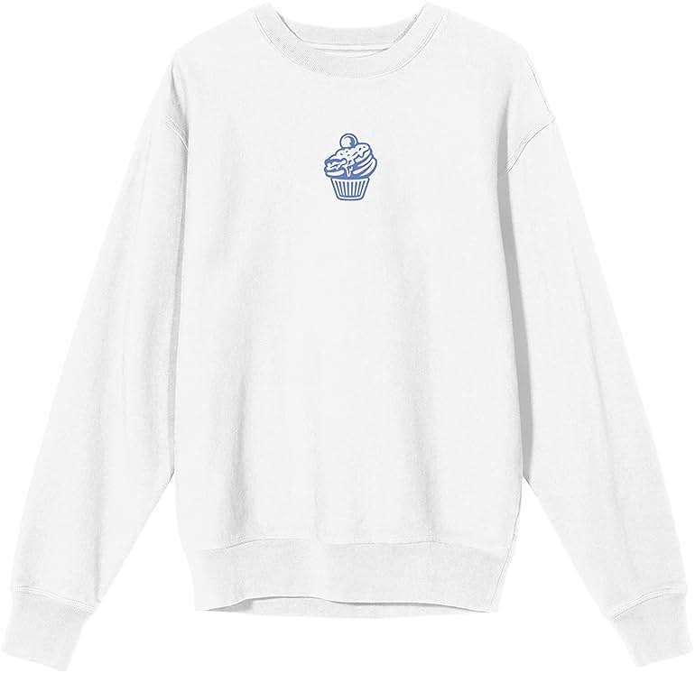 Arcane League Of Legends Caitlyn Adult White Crew Neck Long Sleeve Sweatshirt - Image 3