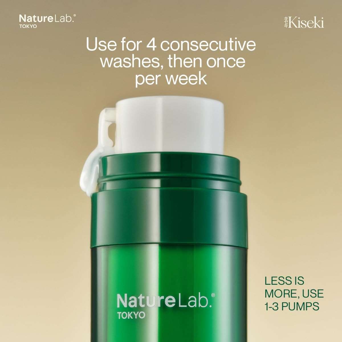 NATURELAB. TOKYO Kiseki Molecular Repair Leave-In Hair Masque & Perfect Clean Clarifying Scalp Scrub - Image 7