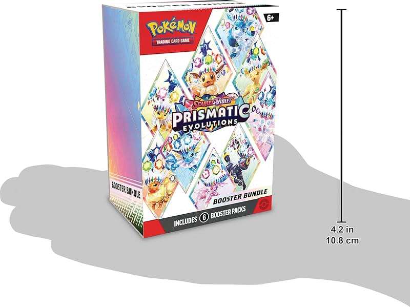 Pokemon TCG: Scarlet & Violet - Prismatic Evolutions Booster Bundle, 1 Set - Image 2