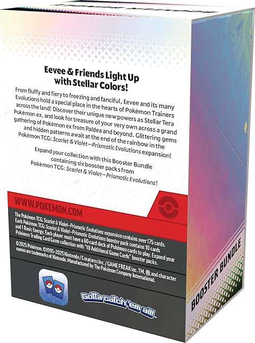 Pokemon TCG: Scarlet & Violet - Prismatic Evolutions Booster Bundle, 1 Set - Image 4