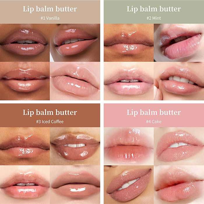 4Pack Special Lip Balms - Lip Balm Hydrating - Tinted Lip Butter Balm - Moisturizing Lip Gloss Set - Girls Lip Oil - Lip Moisturizer for Women - Lip Care Products - Gifts for Teen Girls - Image 3