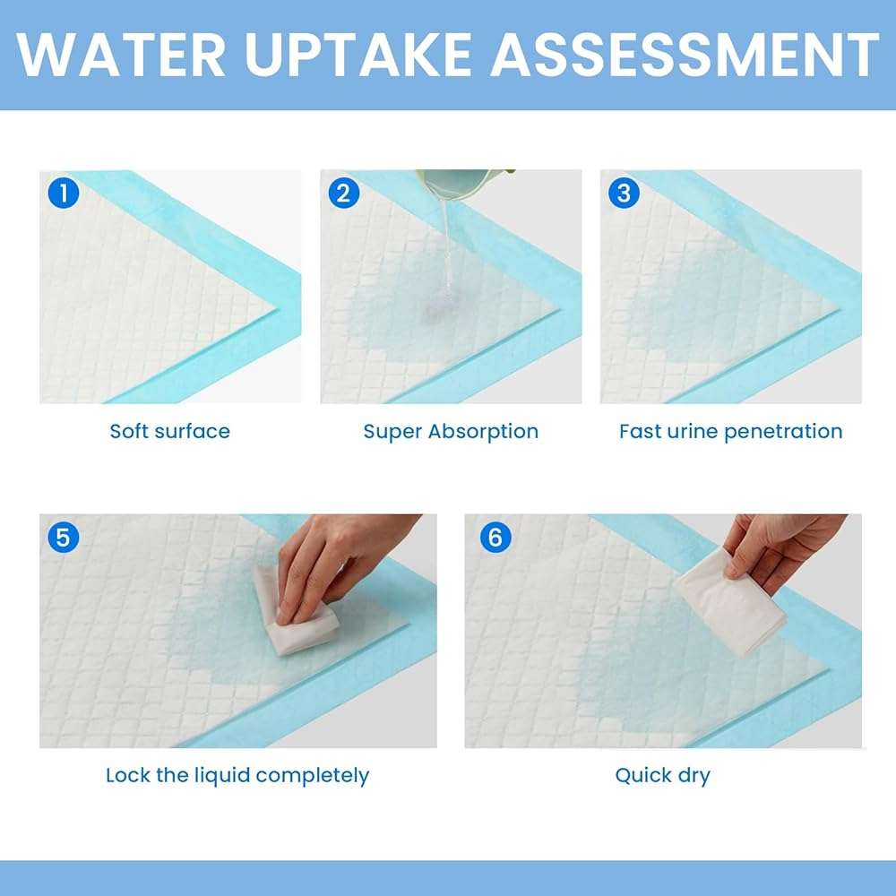 Dog Pee Pads Extra Large, Training Pads 28x30 50 Count, Pee Pad for Dogs, Super Absorbent Leak-Proof Quick Drying Pee Pads - Image 4
