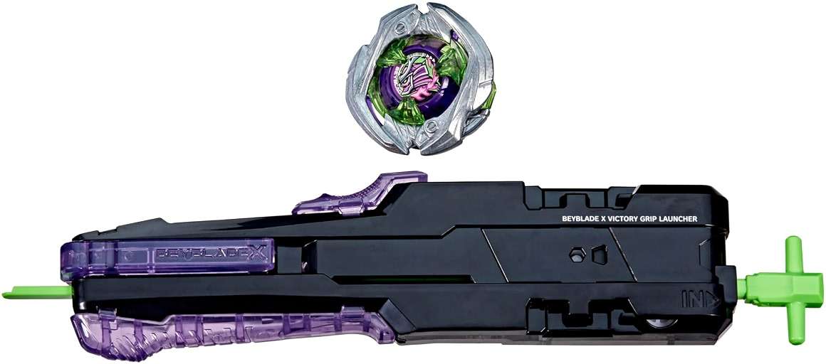 Hasbro Beyblade X Victory Grip Right-Spinning Starter Set - Image 1