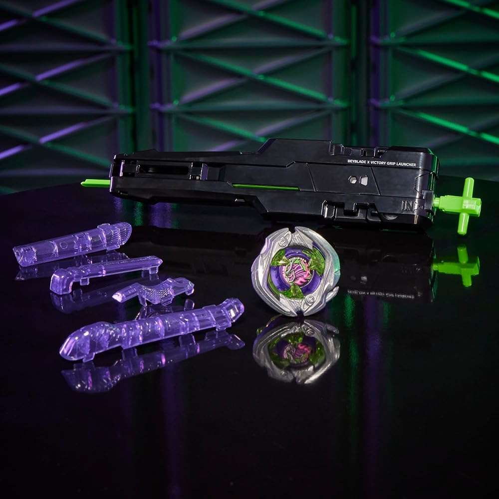 Hasbro Beyblade X Victory Grip Right-Spinning Starter Set - Image 2