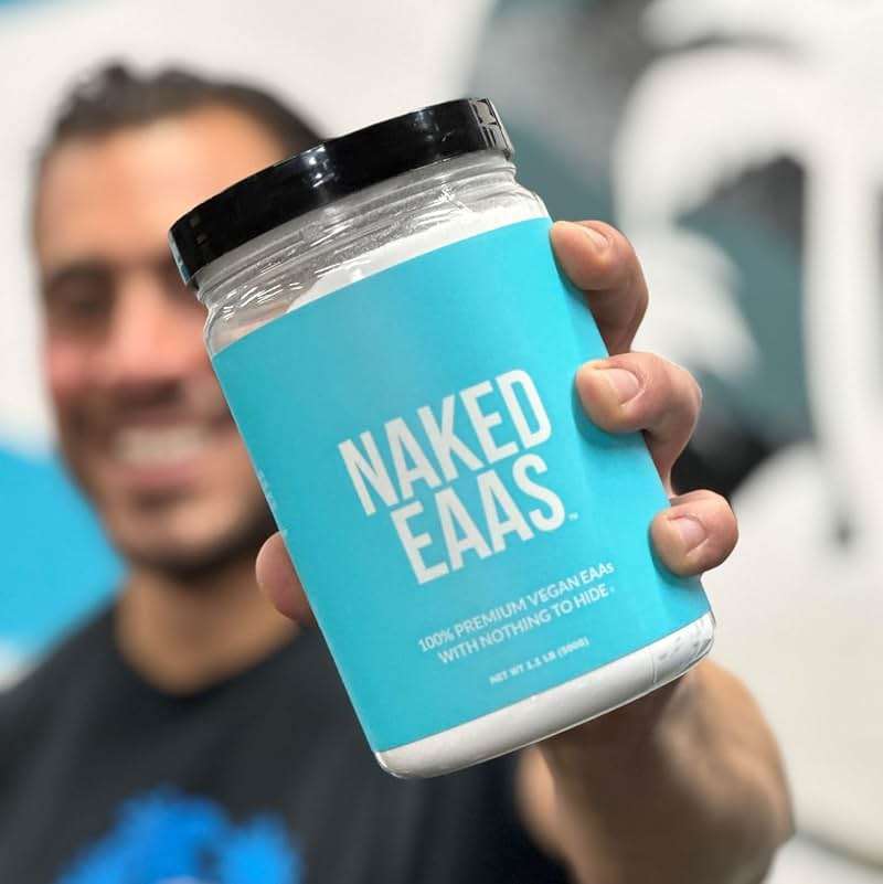 NAKED Strawberry Lemonade EAAs Amino Acids Powder, Vegan Essential Amino Acids, Instantized All Natural EAA Powder Supplement, 1.1LB - 26 Servings - Image 6