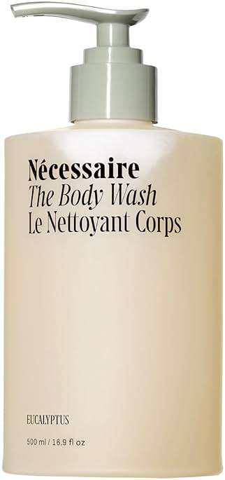 Nécessaire The Body Wash Eucalyptus — Multi-Oil Shower Gel Body Wash for Women + Men. Non-Comedogenic + Hypoallergenic for Sensitive Skin with Niacinamide. 500ml/16.9 fl oz - Image 1