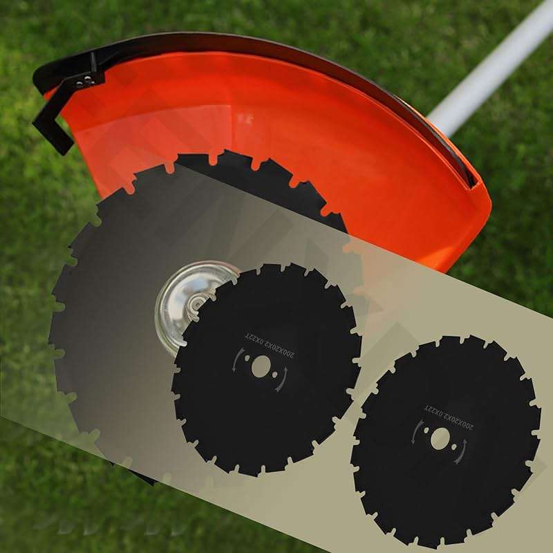 2 Pack 99944200131-8" Steel Brushcutter Blade 22 Tooth 20mm Bore, Replacement Blade for Echo SRM-210 SRM-225 SRM-230 SRM-260 SRM-280 Trimmers - Image 7