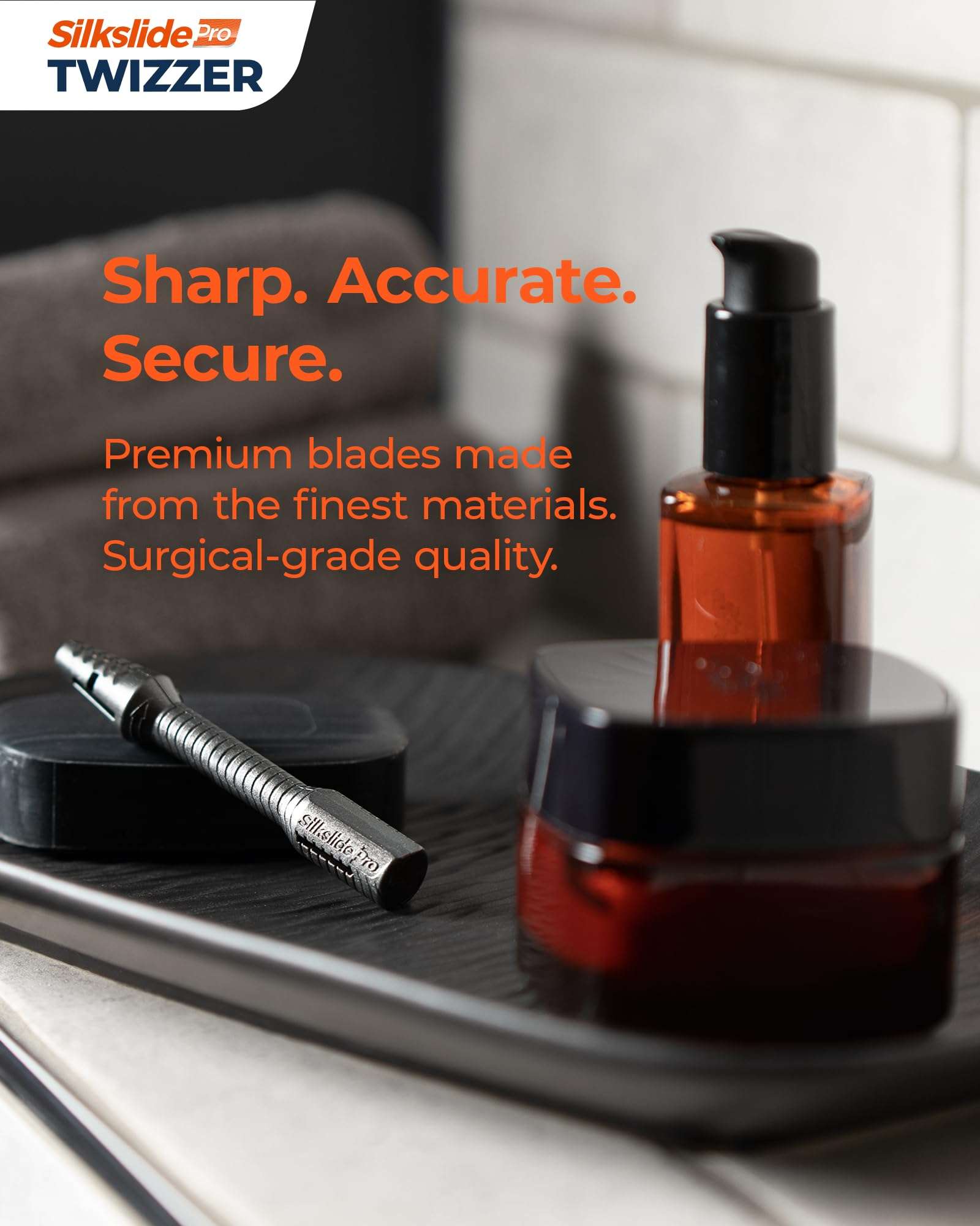 Silkslide TWIZZER, Nose Hair and Ear Hair Trimmer for Men and Women, Twist and Trim Nasal Hair Removal, German Blades, Patented Design, No Electricty or Batteries - Image 10