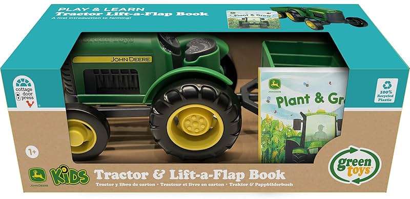 John Deere Tractor & Board Book - Image 1