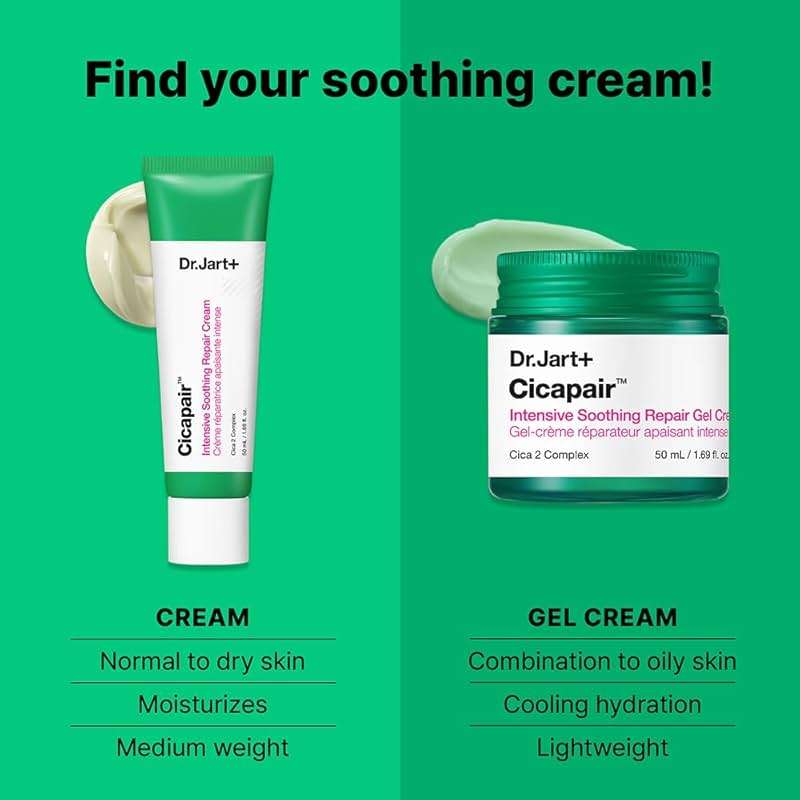 Dr.Jart+ Cicapair Sensitive Skin Korean Face Moisturizer for Redness and Barrier Repair with Centella Asiatica | Korean Skin Care - Image 4