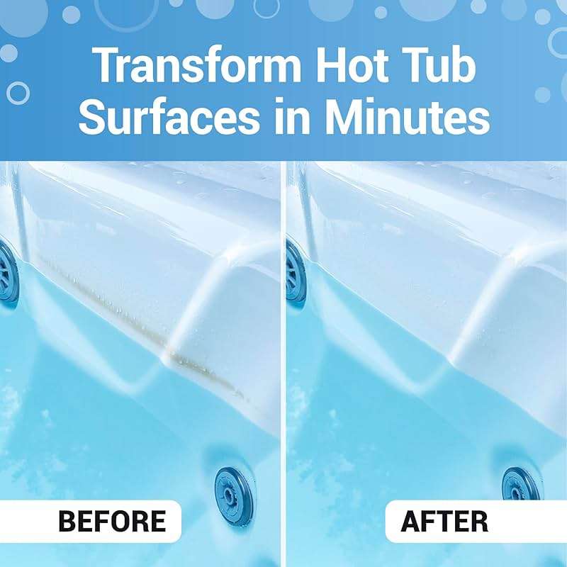 Bio Ouster Hot Tub Surface Cleaner - Hot Tub Cleaner for Inside Surface & Shell - For Standard and Inflatable Spas - Removes Dirt and Grime for a Sparkling Shine - Made in USA (16oz) - Image 4