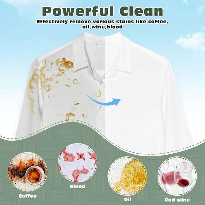 1000 Loads Mega Pack Laundry Detergent Sheets, Eco-friendly Laundry Sheets, Powerful Cleaning, Suitable for Homes, Dorms, and Apartments - [Fresh Scent] - Image 3