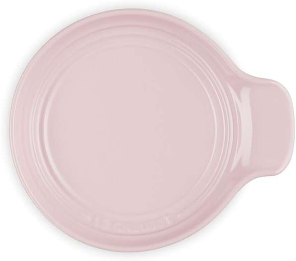 Le Creuset Stoneware Signature Round Spoon Rest 6", Chiffon Pink - Image 3