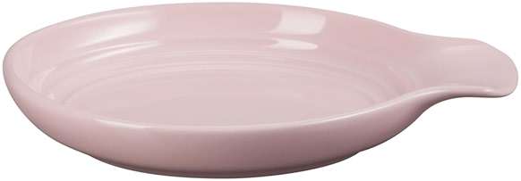 Le Creuset Stoneware Signature Round Spoon Rest 6", Chiffon Pink - Image 5