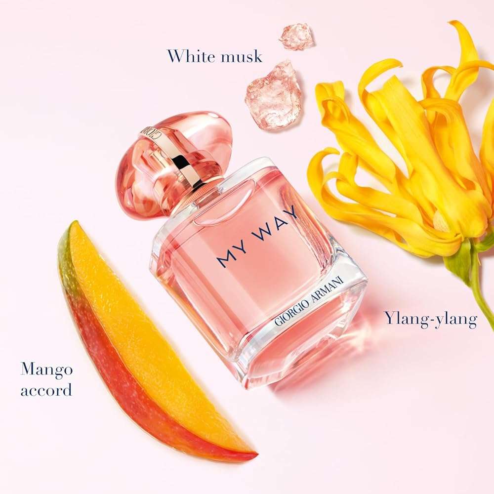 Armani Beauty- My Way Ylang - Eau de Parfum - Women's Perfume - Floral Fruity Fragrance - Mango Accord, Coconut Water Accord, Ylang, and Vanilla Notes - Image 2