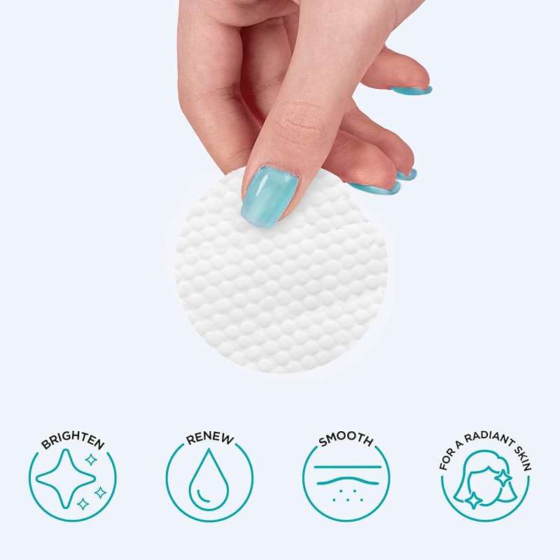 Tree of Life Beauty 18% Glycolic Acid Pads for Face (50 Pads) - Exfoliating Pad for Face with Witch Hazel, Vitamin C, Vitamin B5 and Vitamin E - Smooth Pore Pad Reduce Pigmentation and Fine Lines - Image 4