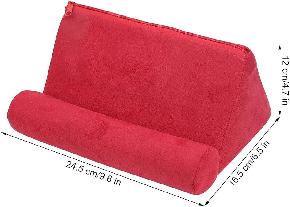 lvifloae Pillow Tablet Stand Holder Mobile Phone Support Ipad Pillow Stand Lap Samhousing Bed Rest Cushion Tablet Reading Holder for Book Kindle Tab iPad Tablets Smartphones Magazines - Image 2