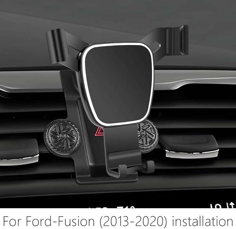 Car Phone Holder for Ford Fusion 2013 2014 2015 2016 2017 2018 2019 2020 Auto Accessories Navigation Bracket Interior Decoration Screen Dash Board Mobile Cell Phone Mount Smartphone case - Image 2