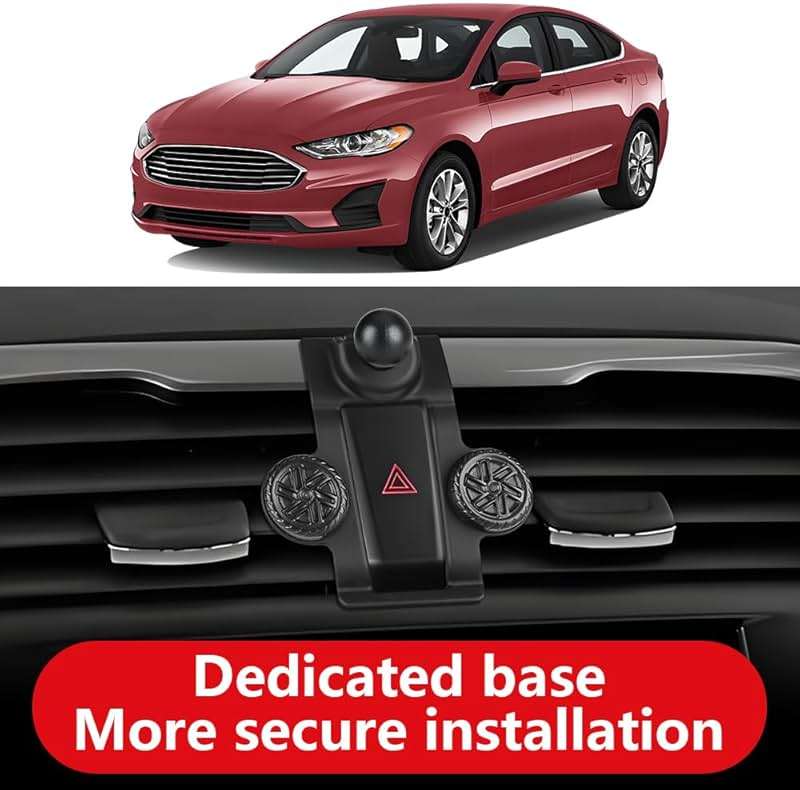 Car Phone Holder for Ford Fusion 2013 2014 2015 2016 2017 2018 2019 2020 Auto Accessories Navigation Bracket Interior Decoration Screen Dash Board Mobile Cell Phone Mount Smartphone case - Image 3