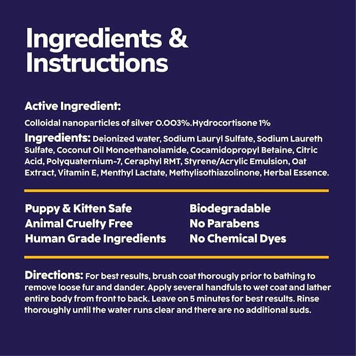Miracle Vet Medicated Dog Shampoo for Itchy Skin Relief - Antifungal for Dog Allergy Relief, Yeast Infection, Hot Spot & Dry Skin Anti-Itch Treatment Wash - Hydrocortisone (16 oz) - Image 8