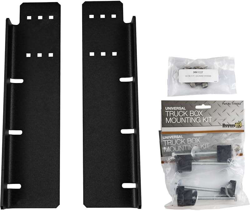 GuardDogg by Buyers 851360 20.20" Matte Black Heavy-Duty Steel Pickup Truck Headache Rack w/Mounting Brackets, Popular with Silverado 1500 & Sierra 1500, Made in The USA - Image 8