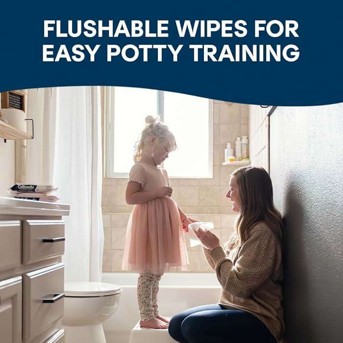 Cottonelle Fragrance Free Flushable Wet Wipes, Adult Wet Wipes, 2 Flip-Top Packs, 42 Wipes Per Pack - Image 3