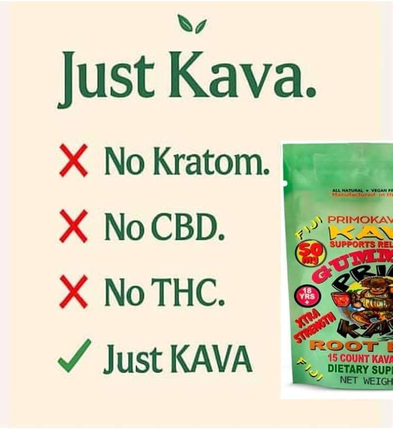 Kava Gummies 750mg – Strong Noble Kava with 750mg Kavalactones per Package for Calm & Relaxation – Alcohol-Free – Fast-Acting Fiji Kava Root Extract- Certified 3rd Party Testing – Root Beer Flavor - Image 4