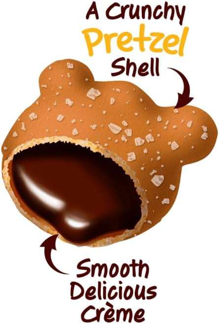 MEIJI Hello Panda Pretzel Cookies, Chocolate Crème Filled, 1.7oz Pack of 10 | Crunchy salted pretzel shells filled with smooth chocolate crème, with 10 convenient 1.7oz boxes for snacking or sharing. - Image 6