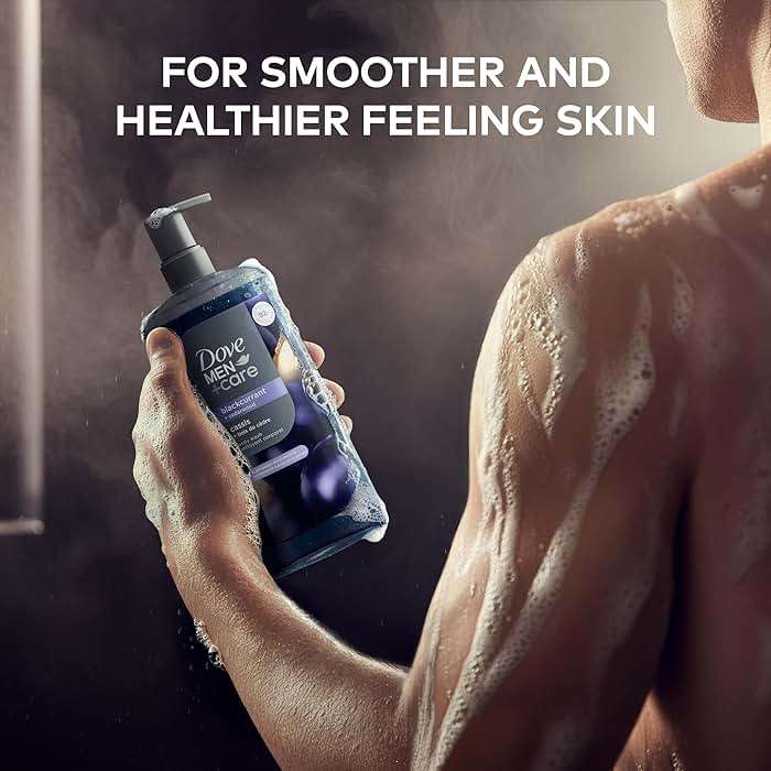 DOVE MEN Blackcurrant + Cedarwood Moisturizing Body Wash | #1 Dermatologist Body Wash for Men, Sulfate Free, Paraben Free, & Dye Free | 26oz - Image 4