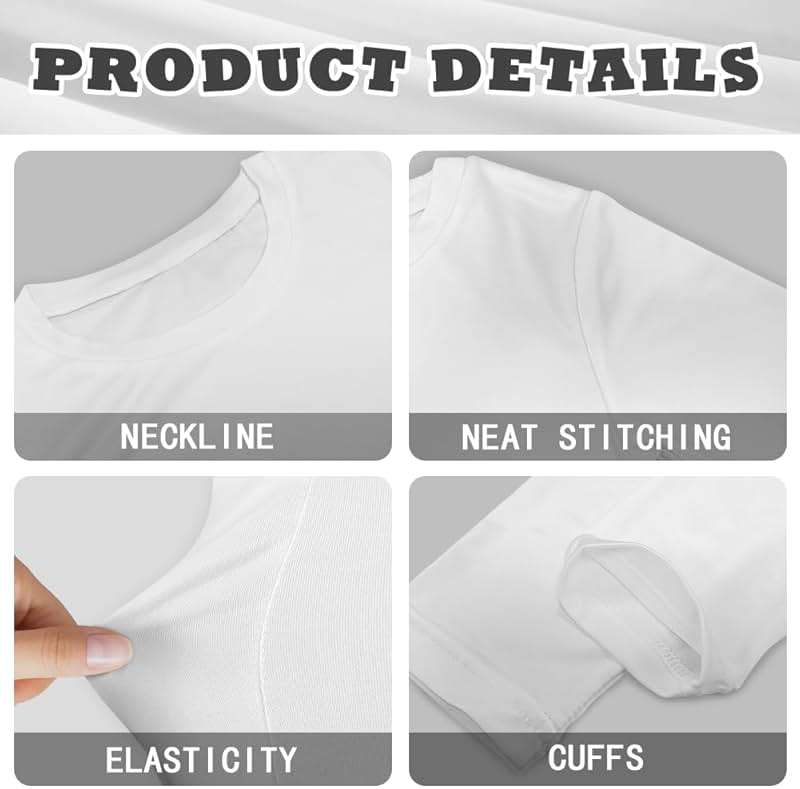 SCRAWLGOD T Shirts for Girls 3-16 Years Toddler Kids School Graphic Tees Casual Long Sleeve Tshirt Sportswear Boys - Image 6