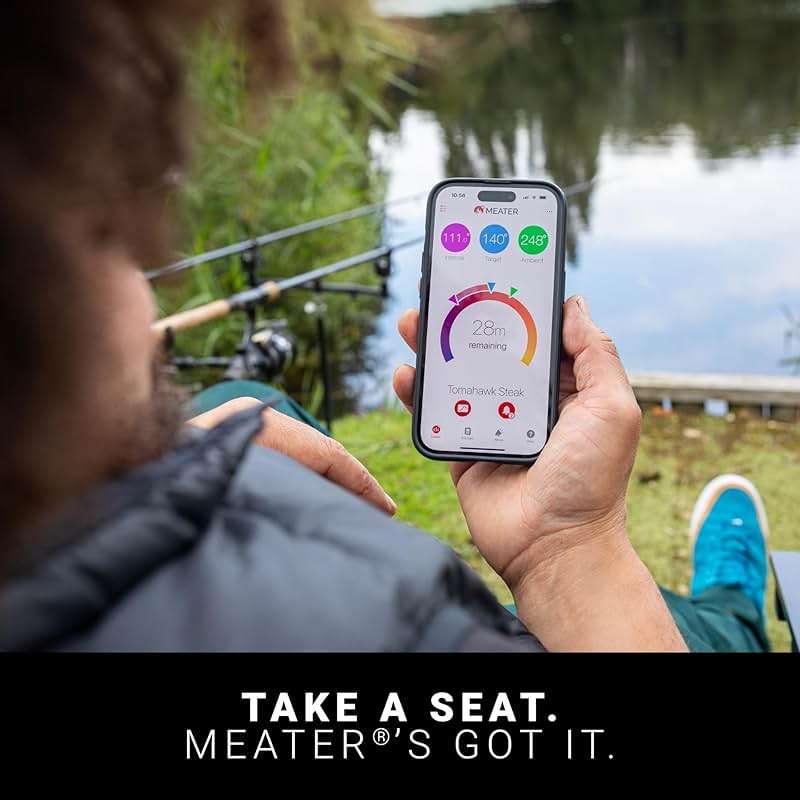 MEATER Pro Duo: Wireless Smart Meat Thermometer | 1000°F High Heat Resistance | Long Range | Dual Probes | Six Sensors | BBQ, Oven, Grill, Smoker, Air Fryer, Deep Fryer | iOS & Android App - Image 4