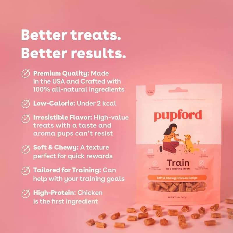 Pupford Soft & Chewy Training Treats for Dogs & Puppies (Chicken, 10 oz) - Image 2