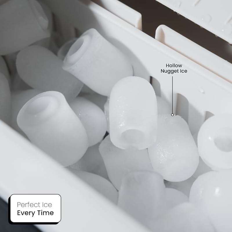 Portable Ice Maker Countertop – Fast Ice in 6 Mins, Compact Ice Machine for Home, Kitchen & RV, Self-Serve Ice Maker with Scoop for Parties & Daily Use - Image 5