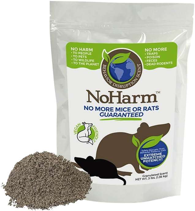 NoHarm Rodent Disruption Granules | Protect Home from Mice and Rats | Outdoor Preventative Maintenance System - Image 1
